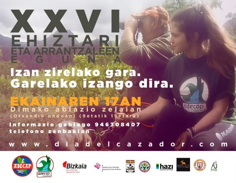 Cartel de XXVI DIA DEL CAZADOR Y PESCADOR