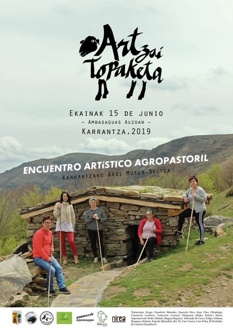 Cartel de ENCUENTRO ARTISTICO AGROPASTORIL 2019, KARRANTZA